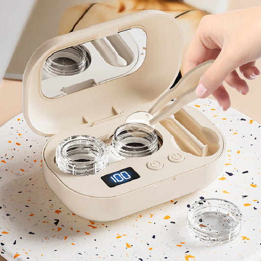 🔥HOT SALE🔥Ultrasonic Contact Lens Cleaner with Timer