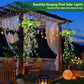 🔥2026 New Arrival ＆ Hot Sale🔥SOLAR-POWERED HANGING MILAN GRASS LIGHT! 💎 Lifelike Foliage, Auto On/Off & IP65 Waterproof ✨