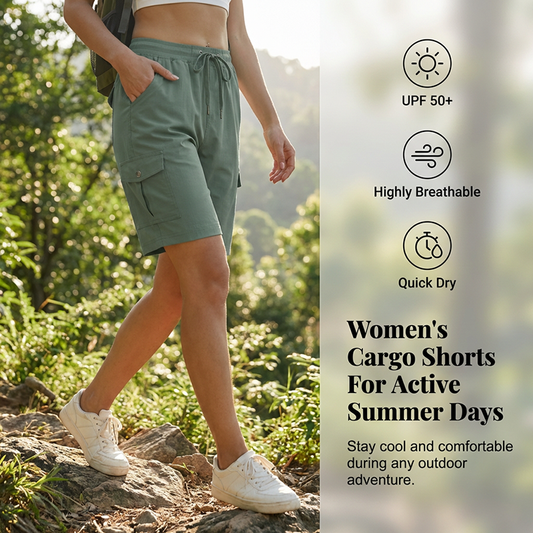 🥳SUMMER HOT SALE🥳💞50K+ SOLD!💥50% OFF! 🔥Women's Quick-Dry Cargo Shorts with Pockets