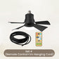 🔥2026 New Arrival🔥2-in-1 Portable Ceiling Fan & Light With Remote Control