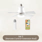 🔥2026 New Arrival🔥2-in-1 Portable Ceiling Fan & Light With Remote Control