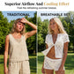 👚 50% OFF NOW! 🌸Chic Hollow-Out Summer Crochet Top & Shorts Set