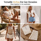 👚 50% OFF NOW! 🌸Chic Hollow-Out Summer Crochet Top & Shorts Set