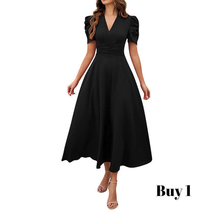 🌸 50% OFF NOW! 🌸 Elegant Puff Sleeve Dress