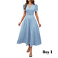🌸 50% OFF NOW! 🌸 Elegant Puff Sleeve Dress