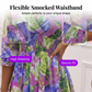 🌸 50% OFF NOW! 🌸Women's Floral V-Neck Ruffle Hem A-Line Dress
