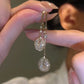 🥳2026 HOT SALE🥳💞50K+ SOLD!💥50% OFF! 🔥Elegant Artificial Crystal Tassel Drop Earrings