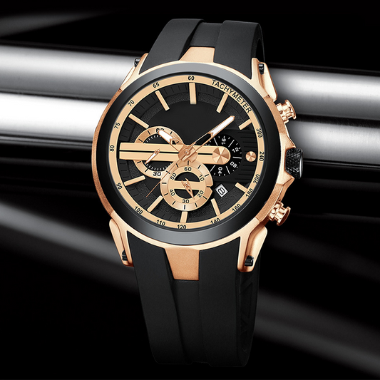 🔥2026 New Upgrade ＆ Hot Sale🔥Sport Style Luminous Silicone Strap Waterproof Watch