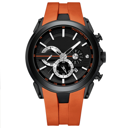 🔥2026 New Upgrade ＆ Hot Sale🔥Sport Style Luminous Silicone Strap Waterproof Watch