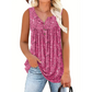 🥳SUMMER HOT SALE🥳💞50K+ SOLD!💥50% OFF! 🔥Women's Printed Button Sleeveless Top – Chic Print, Breathable & Lightweight ✨