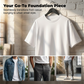 🥳SUMMER HOT SALE🥳💞Free Shipping!💥50% OFF! 🔥Men's Heavyweight Oversized Drop-Shoulder T-Shirt