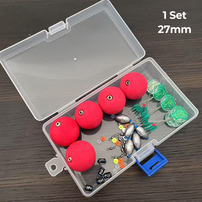 📢📢50% OFF !! ⏰Complete Fishing Float & Sinker Rig Kit – high-buoyancy foam floats, precision weighted core, vivid strike indicators. Portable tackle box! 🛡️💪