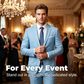 📢📢50% OFF !! ⏰Men's 2-piece modern fit business suit set