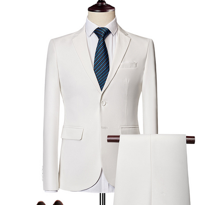 🔥2026 New Upgrade ＆ Hot Sale🔥Men's 2-Piece Modern Fit Business Suit Set