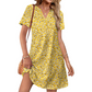 🥳SUMMER HOT SALE🥳💞50K+ SOLD!💥50% OFF! 🔥Women's Casual Loose Fit Short Sleeve Dress