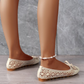 🥳SUMMER HOT SALE🥳💞50K+ SOLD!💥50% OFF! 🔥Women’s Elegant Lace Ballet Flats With Bow-Tie