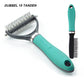 🔥2026 New Upgrade ＆ Hot Sale🔥 Double-Sided Deshedding Pet Grooming Brush – Dual-Sided Design, Ergonomic Handle & Gentle Grooming ✨