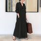 🔥2026 New Arrival ＆ 50％ Off🔥Long-Solid, Simple and Long-Coloured Sleeve Dress