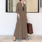 🔥2026 New Arrival ＆ 50％ Off🔥Long-Solid, Simple and Long-Coloured Sleeve Dress