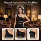 👯2026 NEW STYLE ＆ LIMITED TIME 50% OFF! ✨ One-Shoulder Mesh Panel Wide-Leg Jumpsuit – Sculpting, Elegant, Alluring 💃