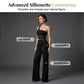 👯2026 NEW STYLE ＆ LIMITED TIME 50% OFF! ✨ One-Shoulder Mesh Panel Wide-Leg Jumpsuit – Sculpting, Elegant, Alluring 💃