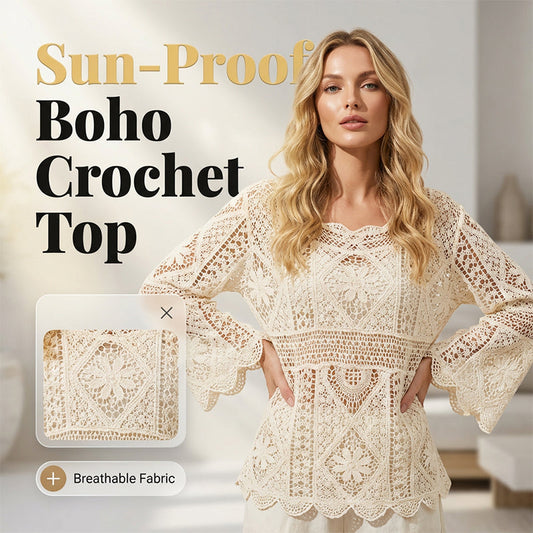 🔥2026 New Style ＆ 50％ Off🔥Women's Vintage-Inspired Lace Cover-Up Blouse