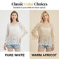 🔥2026 New Style ＆ 50％ Off🔥Women's Vintage-Inspired Lace Cover-Up Blouse
