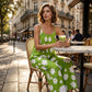 🔥Last day of the limited-time 50% off sale🔥Women's Floral Print Wide-Leg Jumpsuit – Breathable Polyester, Side Pockets & Plus Sizes (XL-5XL) 👖