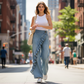 🔥2026 New Arrival ＆ Hot Sale🔥Women’s Asymmetrical Ruffle Wide-Leg Denim Pants