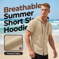 🔥2026 New Arrival ＆ Hot Sale ＆ 50％ Off🔥Men's Casual Short Sleeve Hoodie Shirt