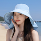 🥳SUMMER HOT SALE🥳💞50K+ SOLD!💥50% OFF! 🔥UV Protection Packable Fisherman Hat – Wide Brim, Neck Shawl, Quick-Dry 🎒