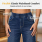 🥳SUMMER HOT SALE🥳💞50K+ SOLD!💥54% OFF! 🔥Women's Pull-On Wide-Leg Cropped Denim Jeans