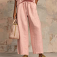 🥳SUMMER HOT SALE🥳💞50K+ SOLD!💥50% OFF! 🔥Women's Solid Color 2-Piece Casual Set