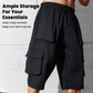 📢📢50% OFF !! ⏰Men's Casual Cargo Capri Shorts