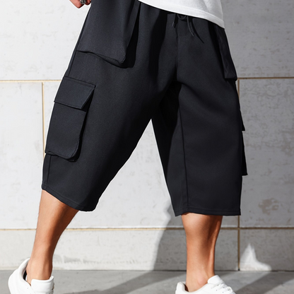 📢📢50% OFF !! ⏰Men's Casual Cargo Capri Shorts