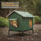 📢📢50% OFF !! ⏰All-Weather Elevated Outdoor Cat House