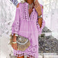 🥳SUMMER HOT SALE🥳💞50K+ SOLD!💥50% OFF! 🔥Women's Loose Cotton Linen Embroidered Dress🌸👗