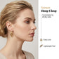 🔥2026 New Arrival ＆ Hot Sale ＆ 50％ Off🔥Elegant Sparkling Heart Hoop Earrings💕