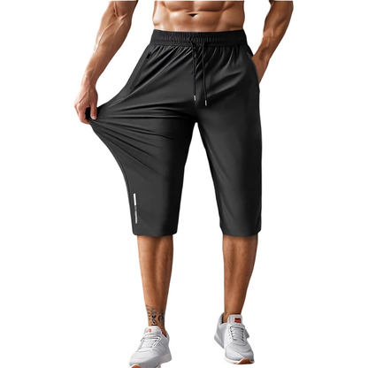 🥳SUMMER HOT SALE🥳💞50K+ SOLD!💥50% OFF! 🔥Men's quick-drying sports capri pants with zipper pockets 🩳💨