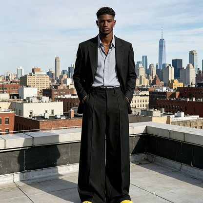 🔥2026 New Arrival ＆ Hot Sale ＆ 50％ Off🔥Men's Minimalist Wide-Leg Pants