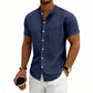 📢📢50% OFF !! ⏰ Men's Loose Fit Short Sleeve Shirt