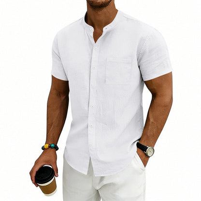 📢📢50% OFF !! ⏰ Men's Loose Fit Short Sleeve Shirt