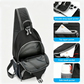 🥳SUMMER HOT SALE🥳💞50K+ SOLD!💥50% OFF! 🔥 Men's Outdoor Sling Bag – Multi-Pocket, Water-Resistant, Breathable Back 🌦️