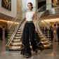 🔥Last day of the limited-time 50% off sale🔥 Women's Wide-Leg Pants – Flowy, Gold Trim, Elegant, Versatile 🍂