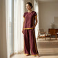 🥳SUMMER HOT SALE🥳💞50K+ SOLD!💥50% OFF! 🔥Women's Casual 2-Piece Set with Contrast Trim