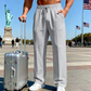 🔥2026 New Arrival ＆ Hot Sale🔥Men's Elastic Waist Drawstring Straight Leg Pants