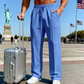 🔥2026 New Arrival ＆ Hot Sale🔥Men's Elastic Waist Drawstring Straight Leg Pants