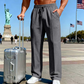 🔥2026 New Arrival ＆ Hot Sale🔥Men's Elastic Waist Drawstring Straight Leg Pants