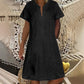 🌸 50% OFF NOW! 🌸Women's Short Sleeve V-Neck Denim Dress