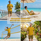 🥳SUMMER HOT SALE🥳💞50K+ SOLD!💥50% OFF! 🔥Men's Tracksuit Set – Yellow, Graphic, Quick-Dry, Summer